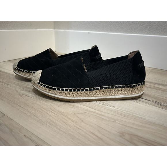 Cole Haan Black Cloudfeel Espadrille Loafer Women Size 6 - Picture 2 of 6